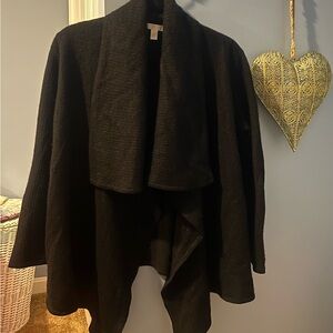 Nordstrom Collection vintage Cashmere Black Women's Cardigan Sweater